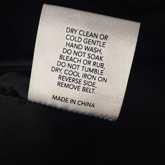 New The Jetset Diaries Black Medium Studded Lamb Leather Mini Skirt Exposed Zip - Picture 8 of 10